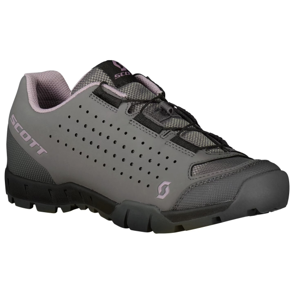 Велоботинки женские Scott Sport Trail Evo Flat Lace grey/light pink