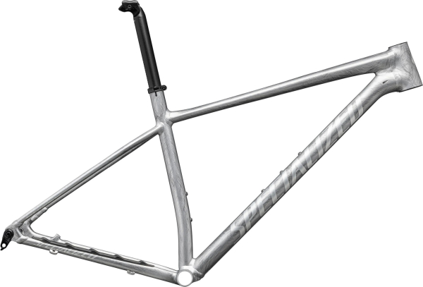 рама specialized chisel 2023 satin organic brushed / brushed liquid metal