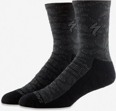 Носки Specialized Techno MTB Tall Sock черный-серый