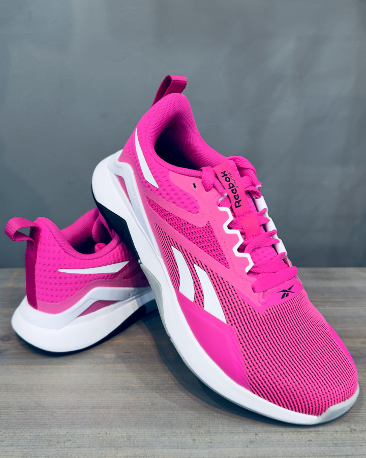 Кроссовки Кроссовки женские Reebok Nanoflex TR 2.0 proud pink/ftwr white/pure grey 4 Артикул GY21217.5, GY21216, GY212110