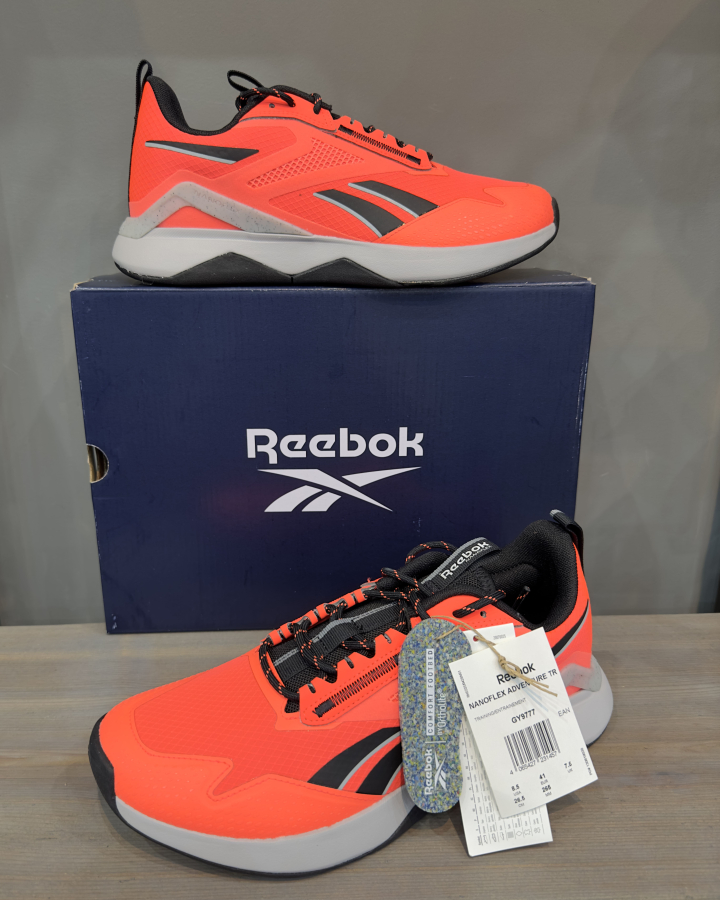 Кроссовки Кроссовки Reebok Nanoflex Adventure TR orange flare/core black/pure grey 3 Артикул GY97778, GY97779.5, GY977711.5, GY977711, GY977710.5, GY977710, GY97778.5, GY97779