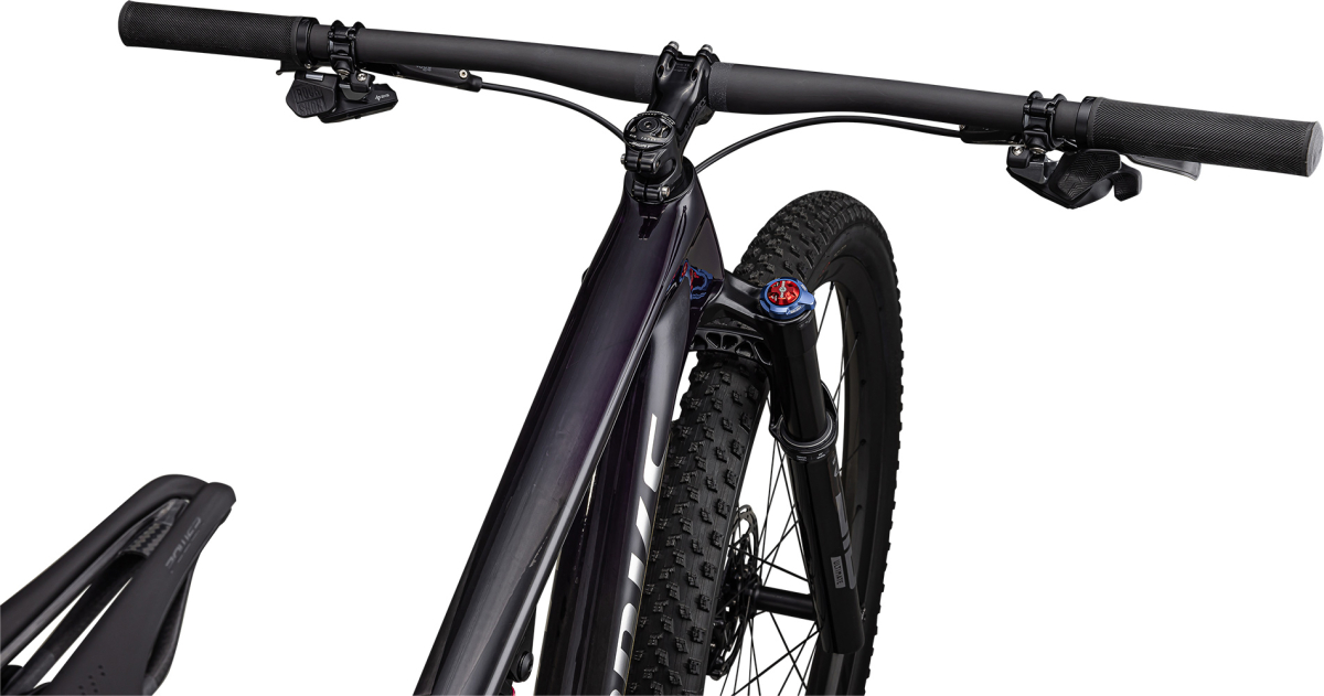S-WORKS горные велосипеды Specialized S-Works Epic 2023 Gloss Purple Tint Fades Over Carbon / Chrome Артикул 90323-0003, 90323-0002, 90323-0004, 90323-0005