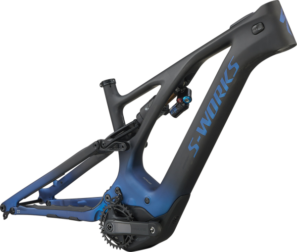 рама specialized s-works turbo levo 29/27 2022 blue ghost gravity fade / black / light silver