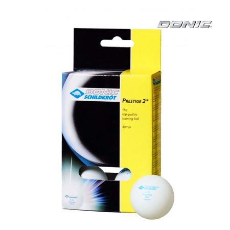 Мячи для настольного тенниса Мячики для н/тенниса DONIC PRESTIGE 2, 6 штук Артикул 618026, 618027
