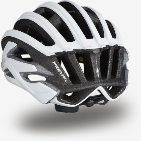 Шлемы Шлем Specialized S-Works Prevail II Vent Angi Mips Matte Gloss White/Chrome Артикул 60921-1123, 60921-1122, 60921-1124