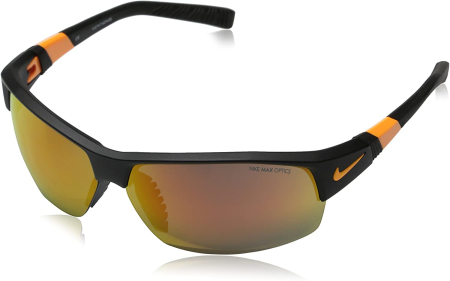 Очки Очки Nike Show X2 R Grey W/Ml Orange Flash/Grey Lens/Matte Black/Laser Orang Артикул 