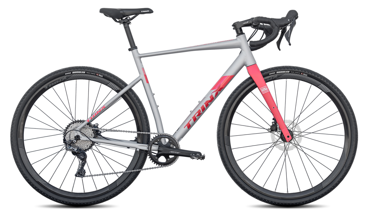 Гравийные велосипеды Trinx GTR 2.0 2022 Grey/Red Артикул 