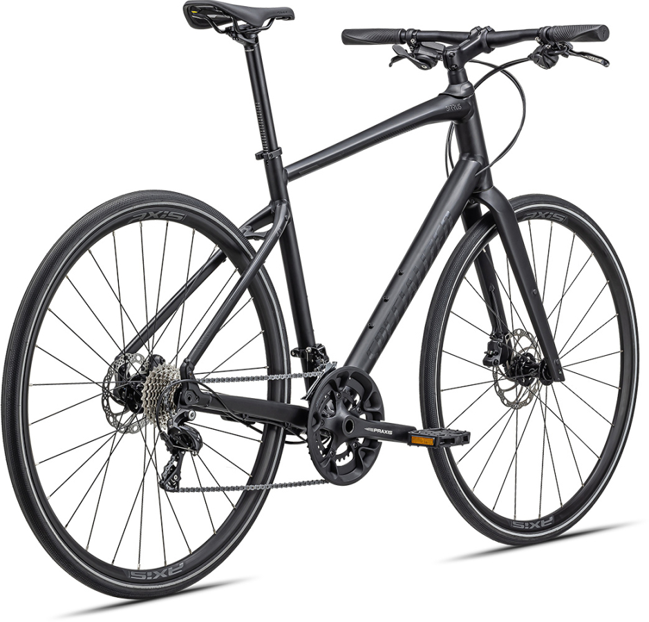 Городские велосипеды Specialized Sirrus 4.0 2022 Satin Black / Smoke / Black Reflective Артикул 90922-5103, 90922-5100, 90922-5104, 90922-5101, 90922-5102, 90922-5105