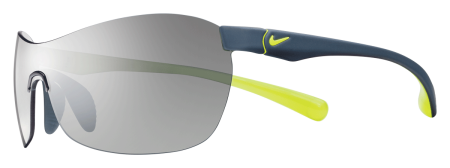 Очки Очки Nike Excellerate Matte Dark Magnet Grey/Volt/Grey W/Silver Flash Артикул 