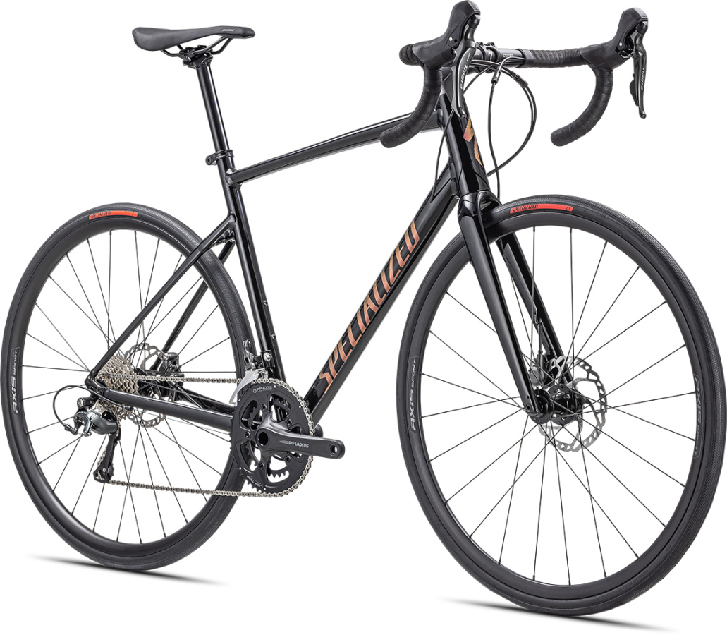 Шоссейные велосипеды Specialized Allez Sport 2022 Gloss Tarmac Black Артикул 90022-6254, 90022-6256, 90022-6249, 90022-6258, 90022-6244, 90022-6252, 90022-6261