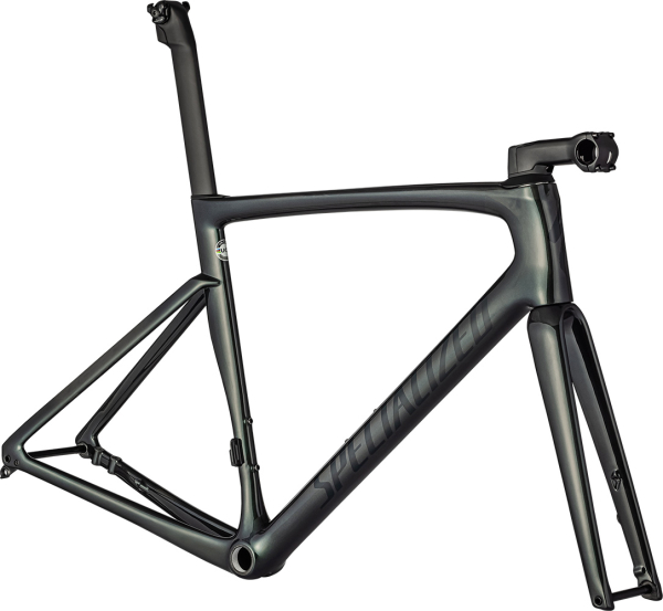 рама specialized tarmac sl7 2022 gloss carbon/oil tint/forest green