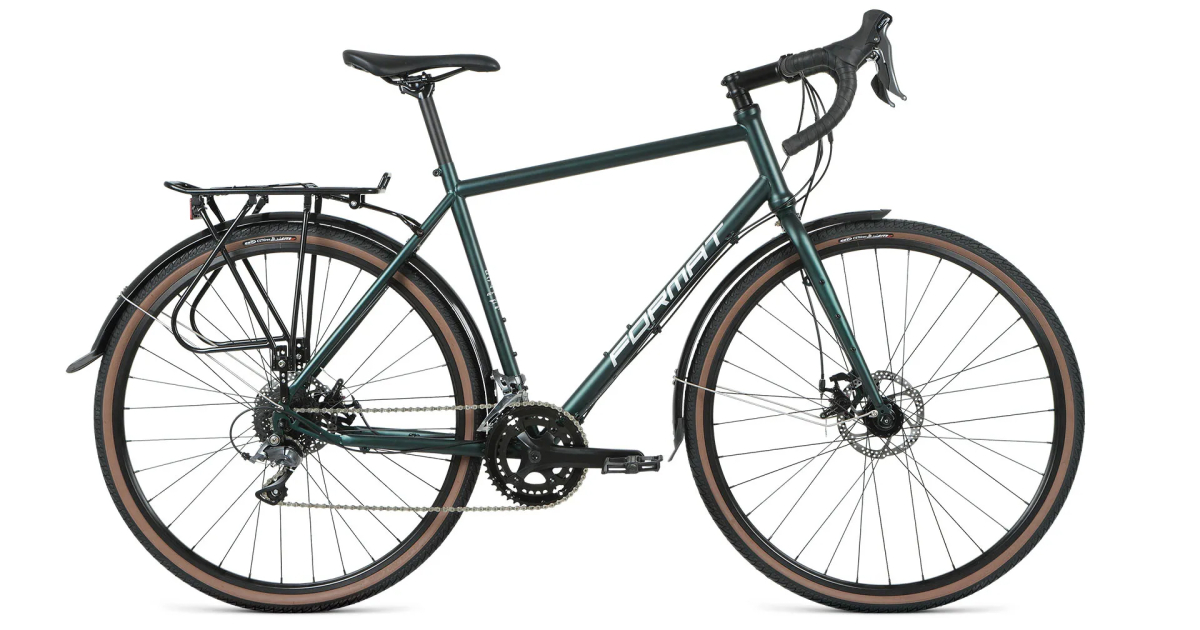 Гравийные велосипеды Format 5222 2021 зеленый матовый Артикул RBKM1C58D003, RBKM1C58D002