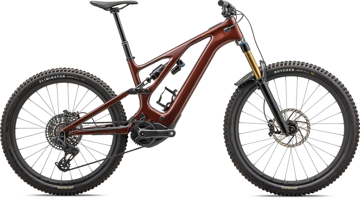 TURBO LEVO - лучшее из возможного! Specialized Levo Pro Carbon 2023 Gloss Rusted Red / Satin Redwood Артикул 95223-1102, 95223-1106, 95223-1104, 95223-1103, 95223-1105