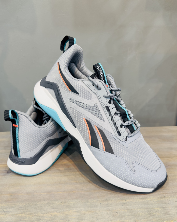 Кроссовки Кроссовки Reebok Nanoflex Adventure TR pure grey 5/core black/classic teal Артикул GY977810.5, GY977812.5, GY977811, GY977811.5, GY977810, GY97788.5, GY97789