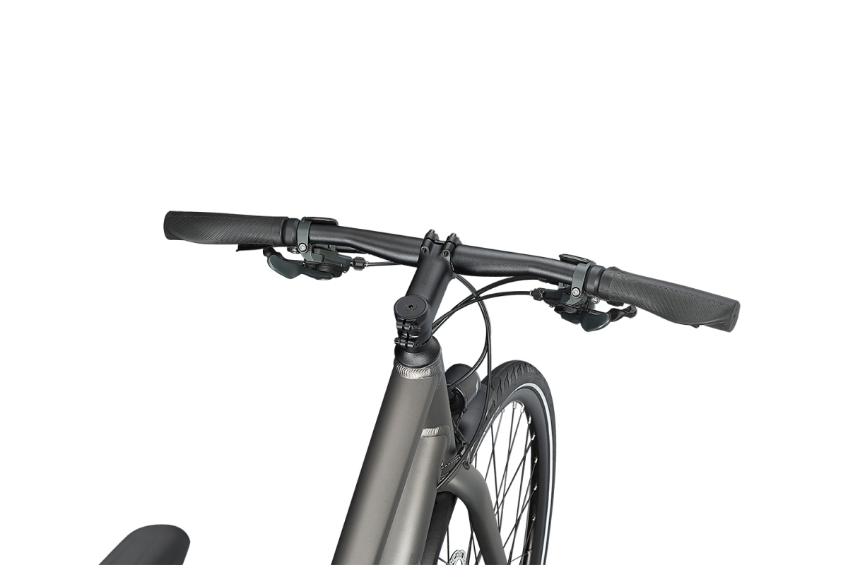 Городские велосипеды Specialized Sirrus 3.0 Step-Through EQ 2022 Satin Smoke / Black Reflective Артикул 90921-7301, 90921-7302, 90921-7303