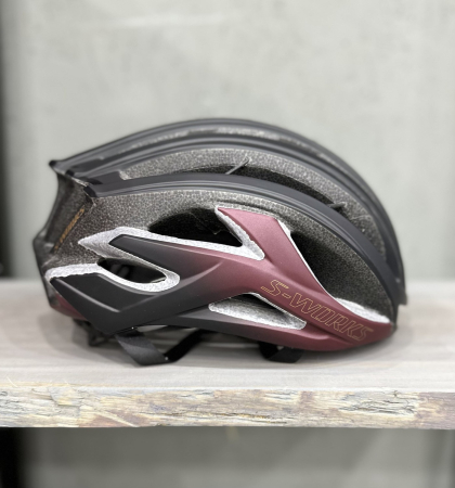 Шлемы Шлем Specialized S-Works Prevail II Vent Angi Ready Mips Matte Maroon/Matte Black Артикул 60921-1113