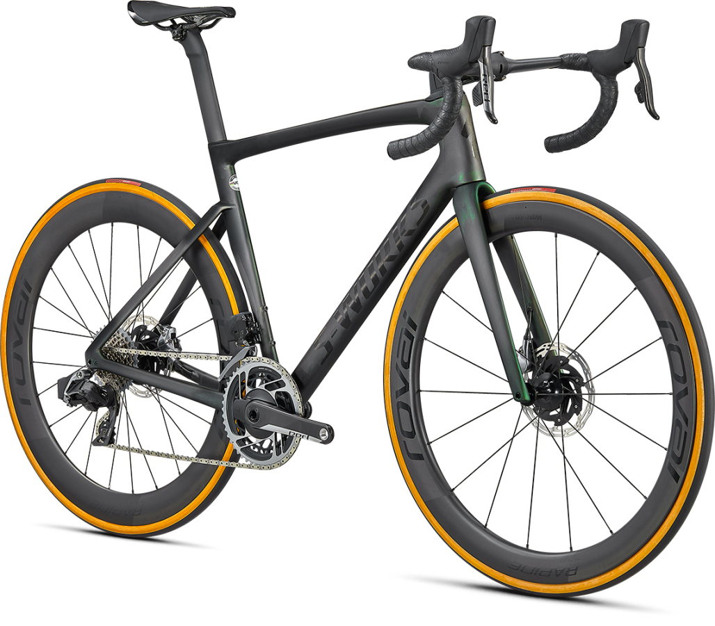 S-WORKS велосипеды шоссе Specialized S-Works Tarmac SL7 Sram Red Etap Axs 2021 Carbon/Color Run Silver Green Артикул 94920-0444, 94920-0449, 94920-0452, 94920-0454, 94920-0456, 94920-0458, 94920-0461