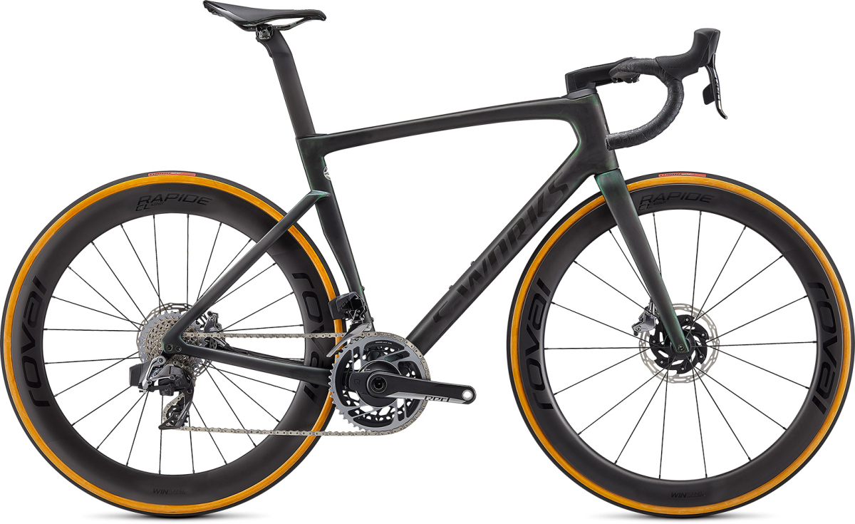 S-WORKS велосипеды шоссе Specialized S-Works Tarmac SL7 Sram Red Etap Axs 2021 Carbon/Color Run Silver Green Артикул 94920-0444, 94920-0449, 94920-0452, 94920-0454, 94920-0456, 94920-0458, 94920-0461