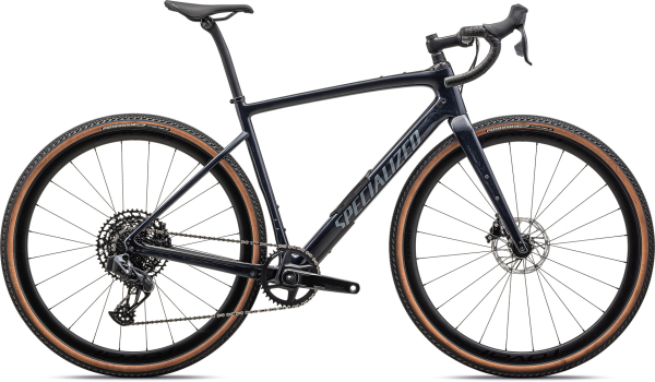 Specialized Diverge Expert Carbon 2023 Gloss Dark Navy Granite Over Carbon / Pearl