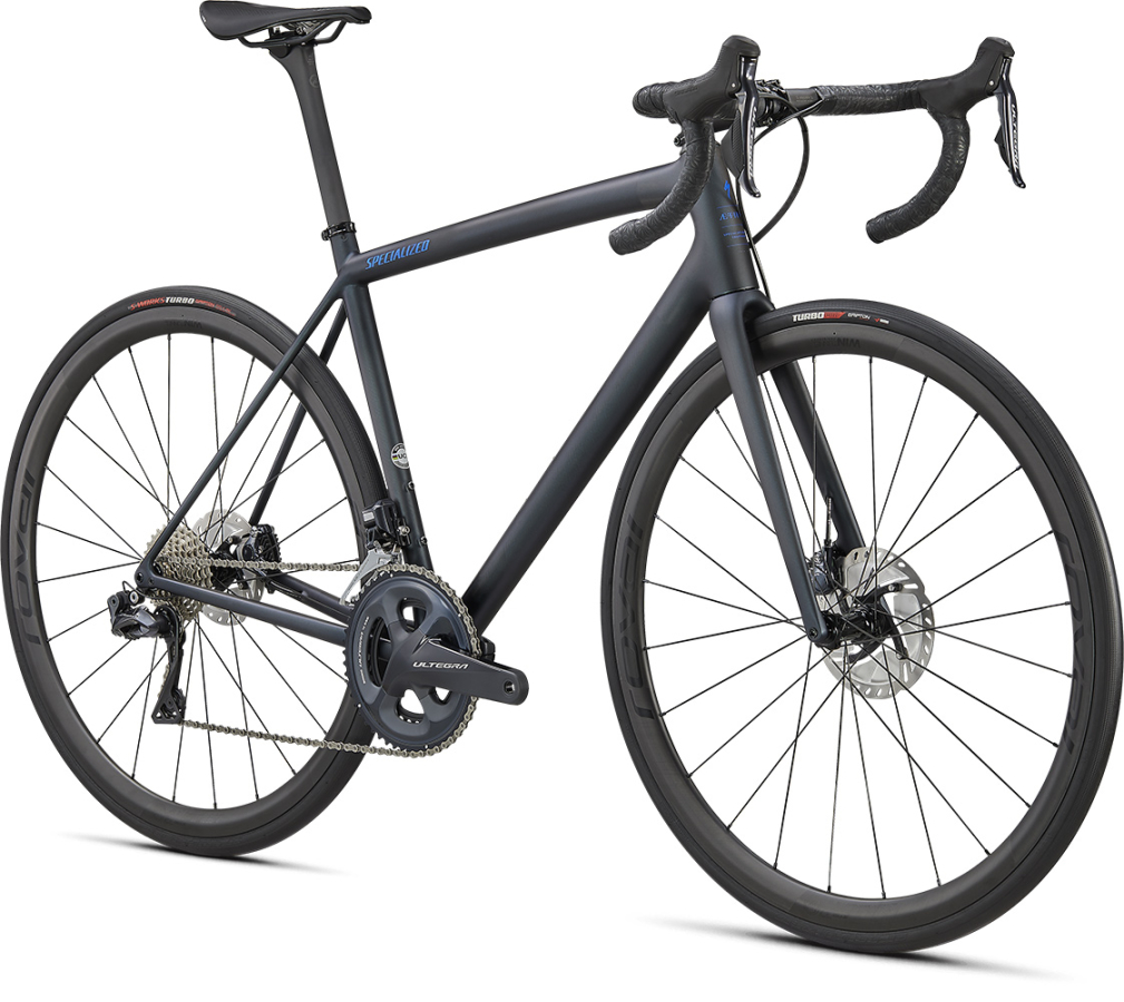 Шоссейные велосипеды Specialized Aethos Pro - Ultegra Di2 2021 Satin Blue Murano/Carbon/Cobalt Артикул 97221-1261, 97221-1256, 97221-1258