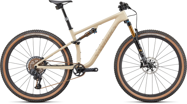 Specialized S-Works Epic Evo 2022 Gloss Sand / Satin Red Gold Tint