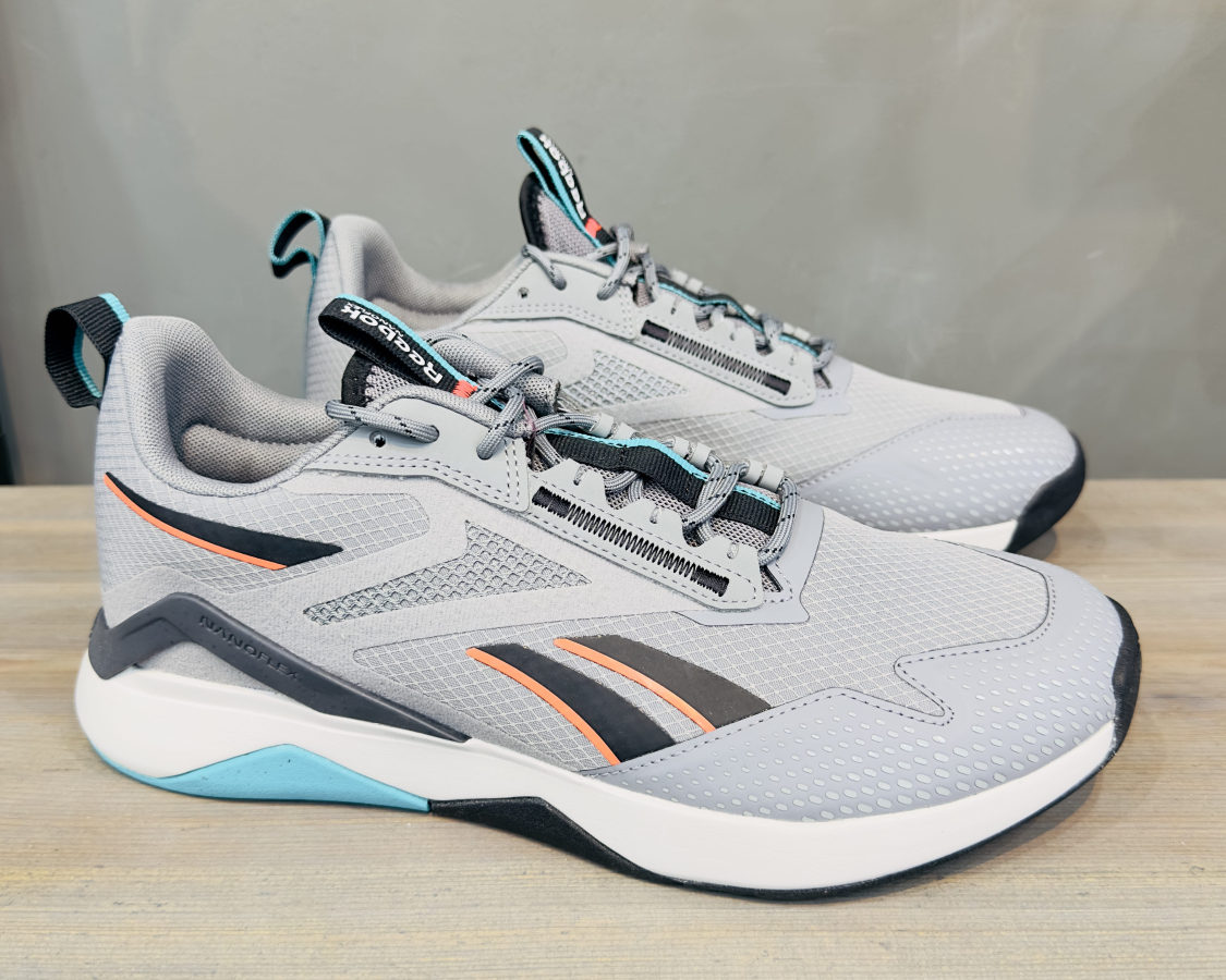 Кроссовки Кроссовки Reebok Nanoflex Adventure TR pure grey 5/core black/classic teal Артикул GY977810.5, GY977812.5, GY977811, GY977811.5, GY977810, GY97788.5, GY97789