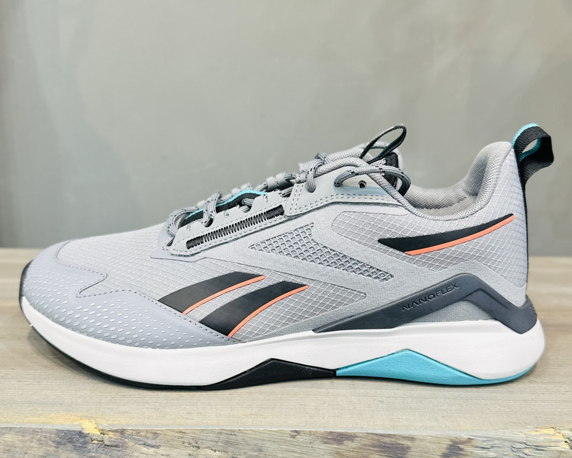 Кроссовки Кроссовки Reebok Nanoflex Adventure TR pure grey 5/core black/classic teal Артикул GY977810.5, GY977812.5, GY977811, GY977811.5, GY977810, GY97788.5, GY97789