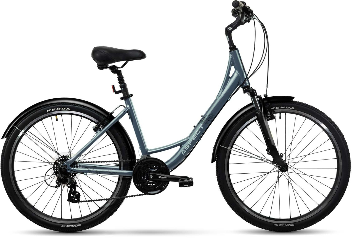 Городские велосипеды Aspect CityLife 26 2024 Nickel Grey Артикул 4640258341577, 4640258341560