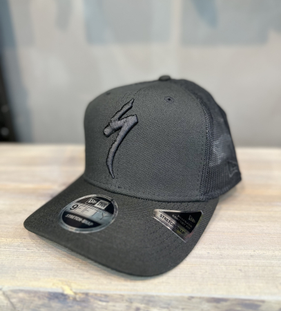 Шапки, кеппи, бейсболки Кепка Specialized New Era S-Logo Trucker Hat Black Артикул 