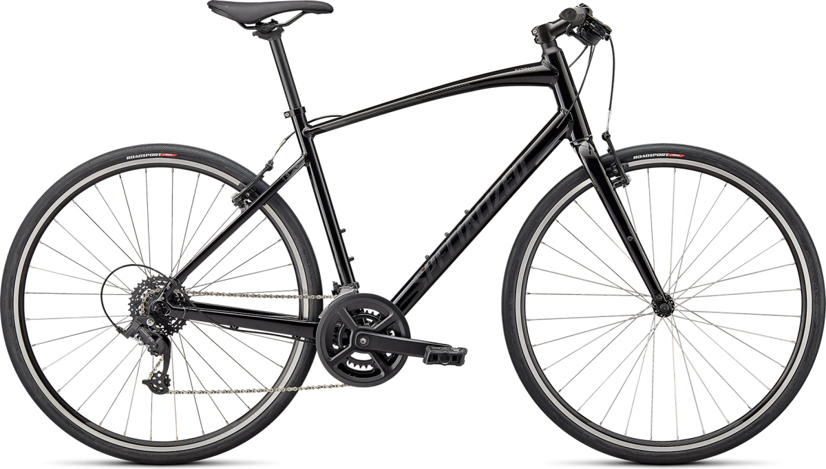 Городские велосипеды Specialized Sirrus 1.0 2022 Gloss Black / Charcoal / Satin Black Reflective Артикул 90922-9205, 90922-9202, 90922-9204, 90922-9203, 90922-9200, 90922-9201
