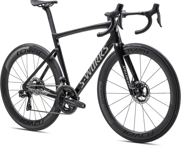 S-WORKS велосипеды шоссе Specialized S-Works Tarmac SL7 Dura-Ace Di2 2023 Gloss Black Pearl Granite Over Carbon / Chrome Артикул 90623-0054, 90623-0049, 90623-0058, 90623-0056, 90623-0052, 90623-0061, 90623-0044