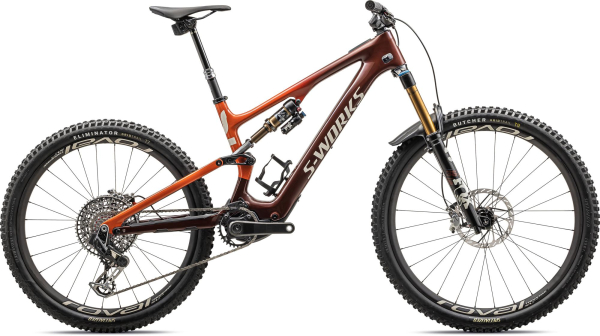 Specialized S-Works Levo SL Carbon 2023 Gloss Rusted Red / Redwood / White Mountains